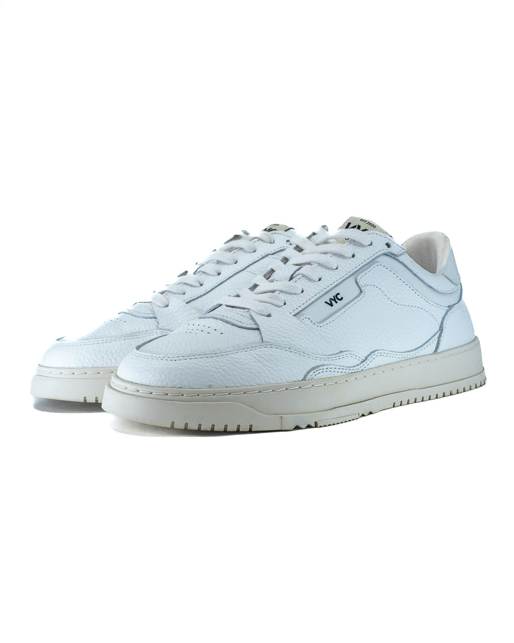 Man Sneakers VYC studios white leather