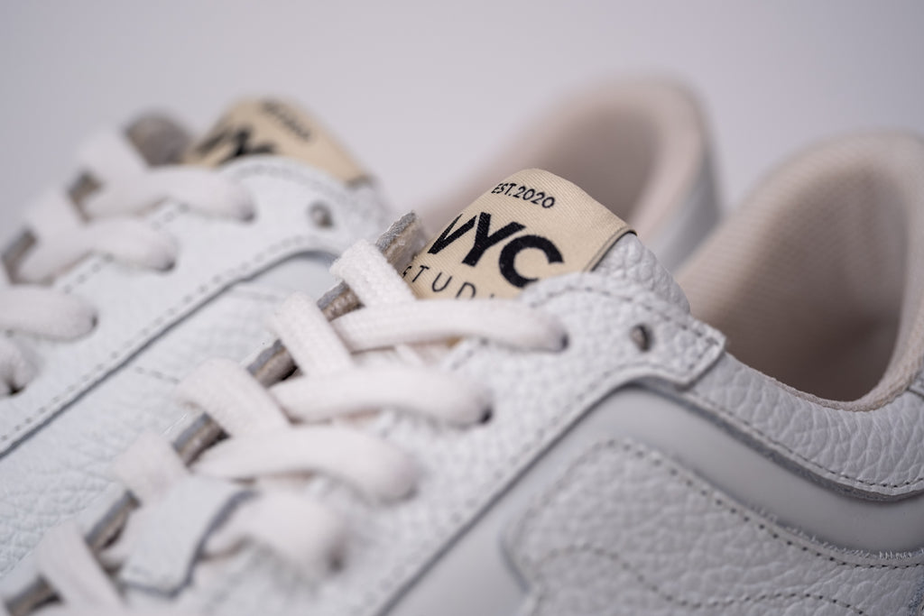 Man Sneakers VYC studios white leather