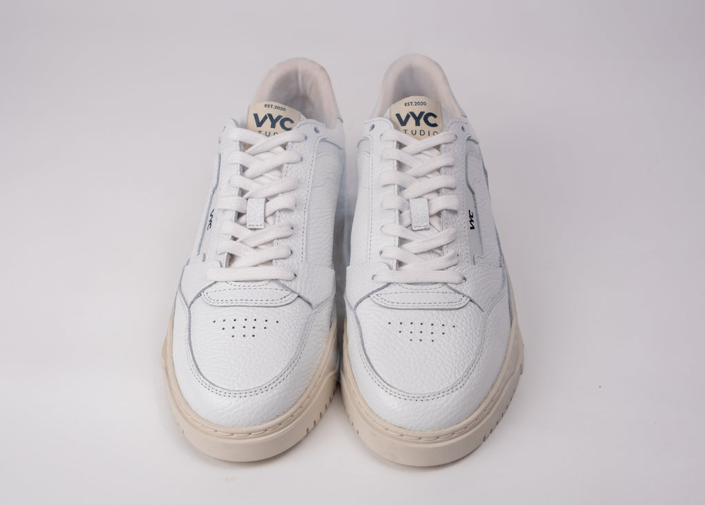 Man Sneakers VYC studios white leather
